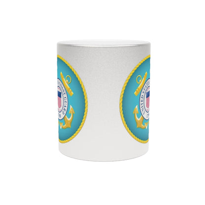 US Coast Guard Metallic Coffee Mug