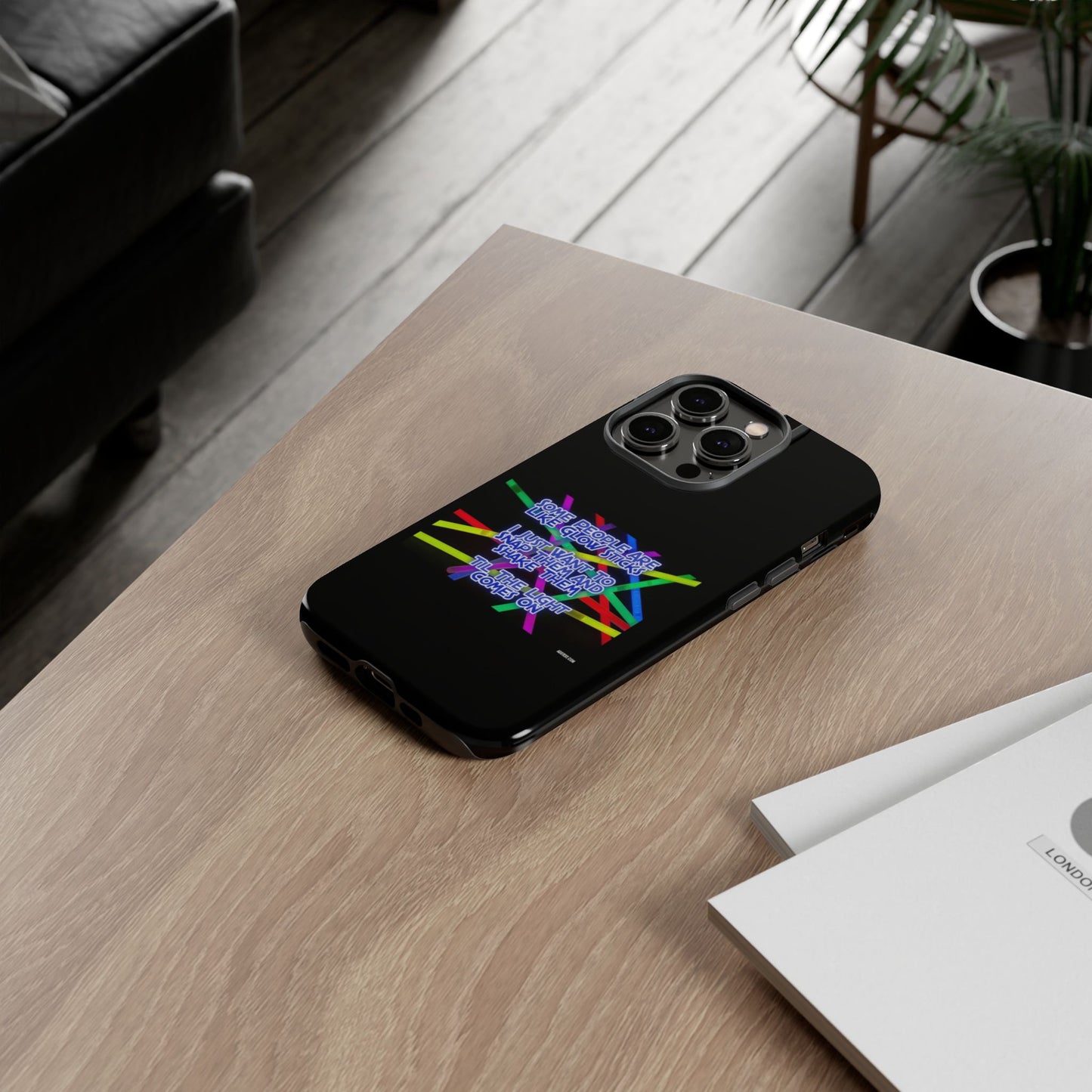Glow Sticks iPhone Case