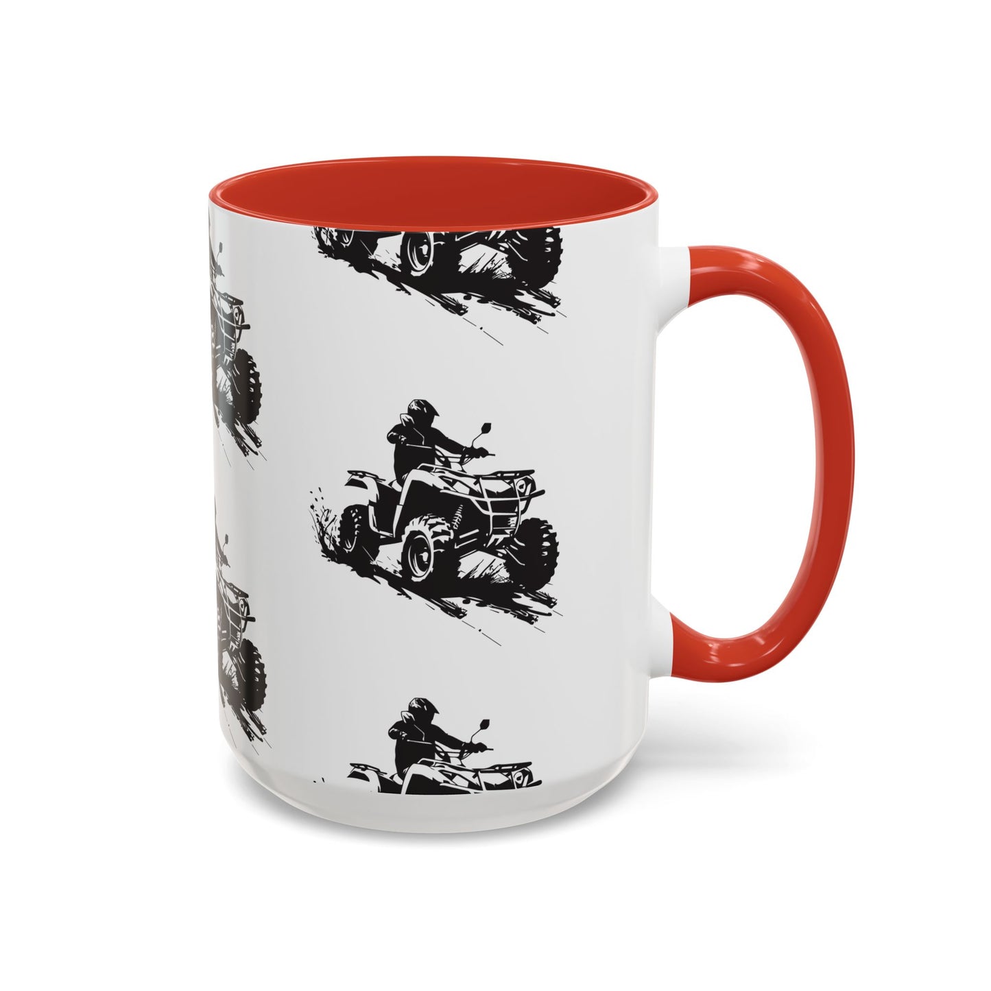Slingin' Mud Quad 2-Tone Coffee Mug