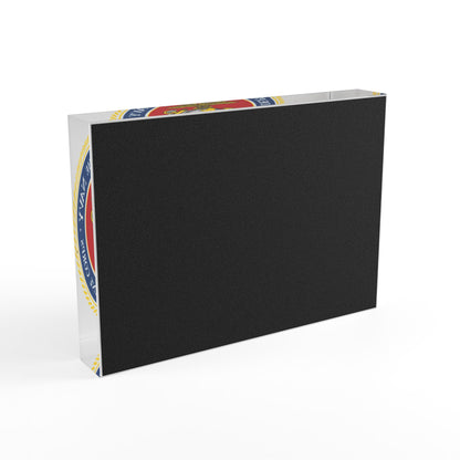 US Marine Corps Acrylic Photo Block