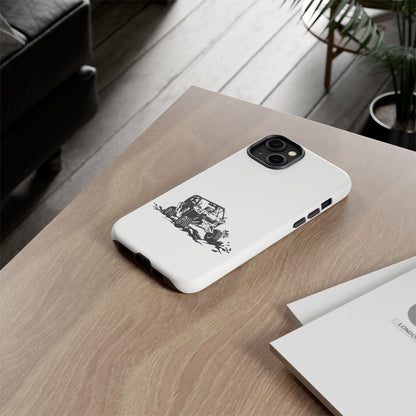 Slingin' Mud Side By Side iPhone Case