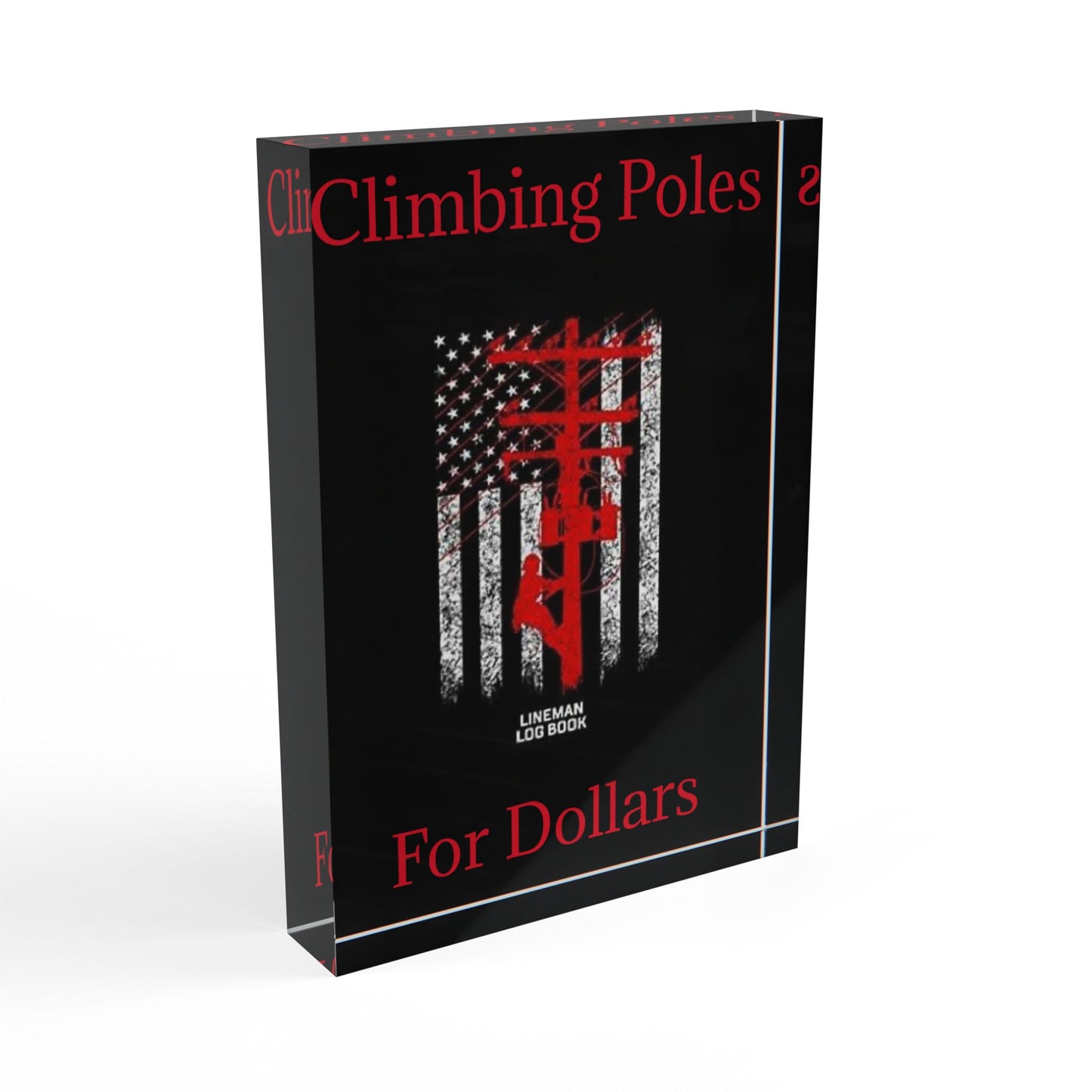 Climbing Poles Acrylic Photo Block