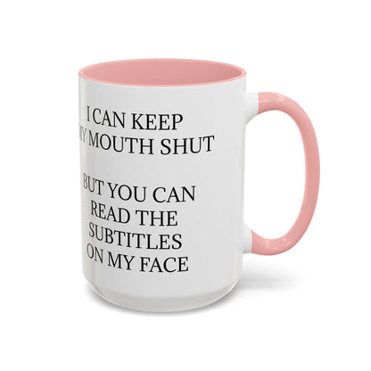 Subtitles 2-Tone Coffee Mug