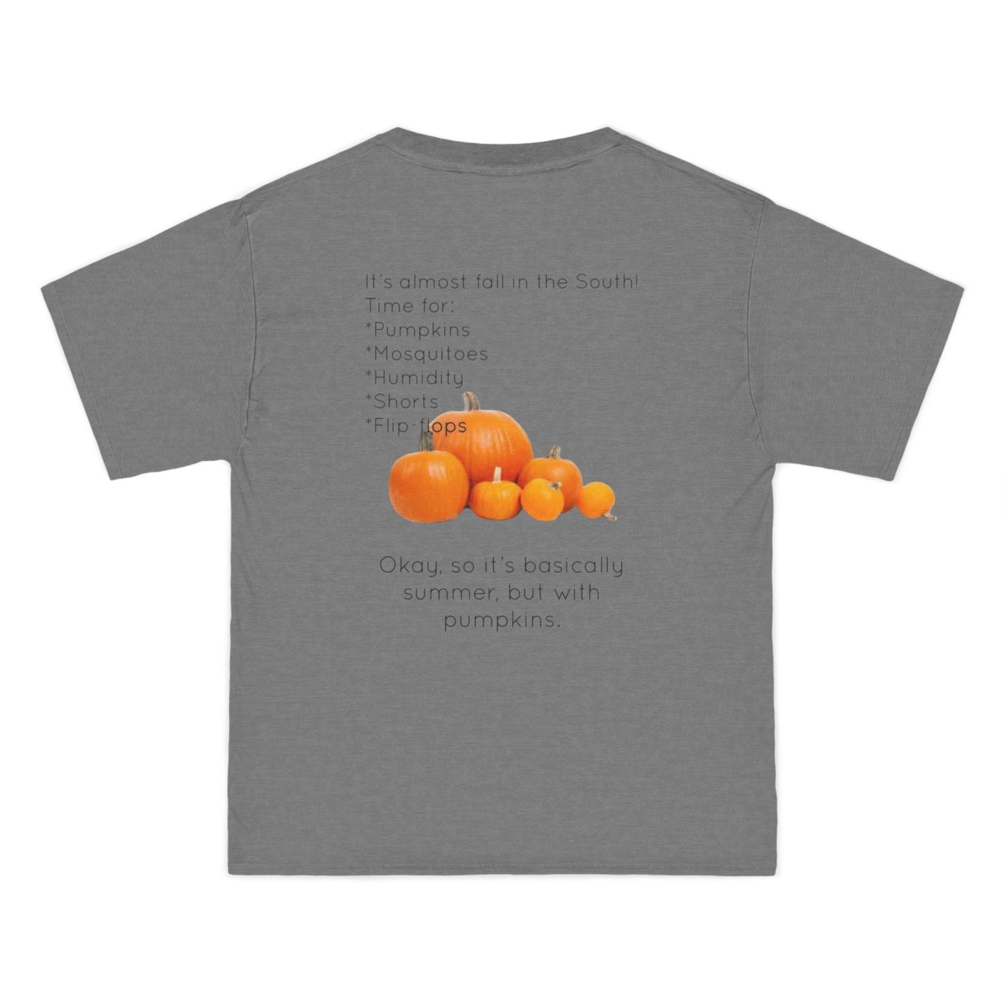 Fall In The South Men's Short-Sleeve Crewneck Tee