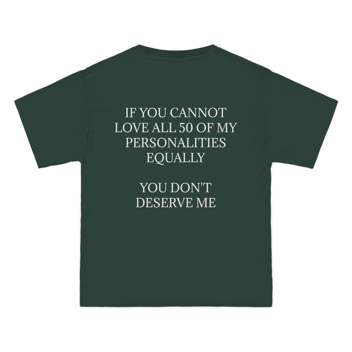 50 Personalities Men's Short-Sleeve Crewneck Tee