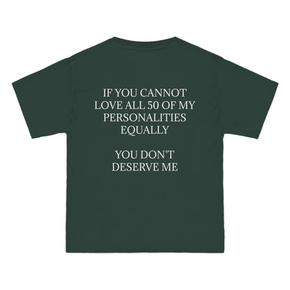 50 Personalities Men's Short-Sleeve Crewneck Tee