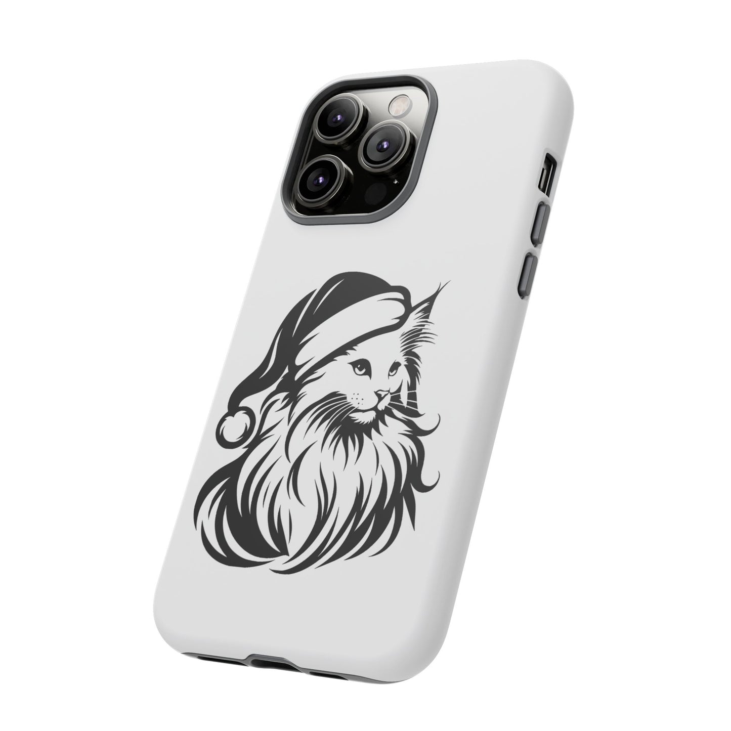 Santa Paws Cat iPhone Case