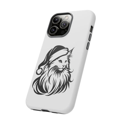 Santa Paws Cat iPhone Case