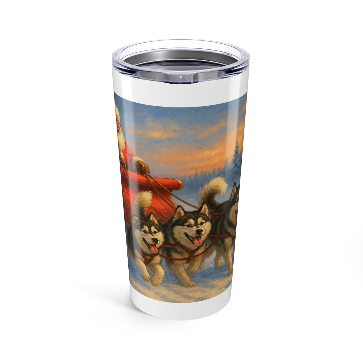 Dashing Through The Snow Tumbler