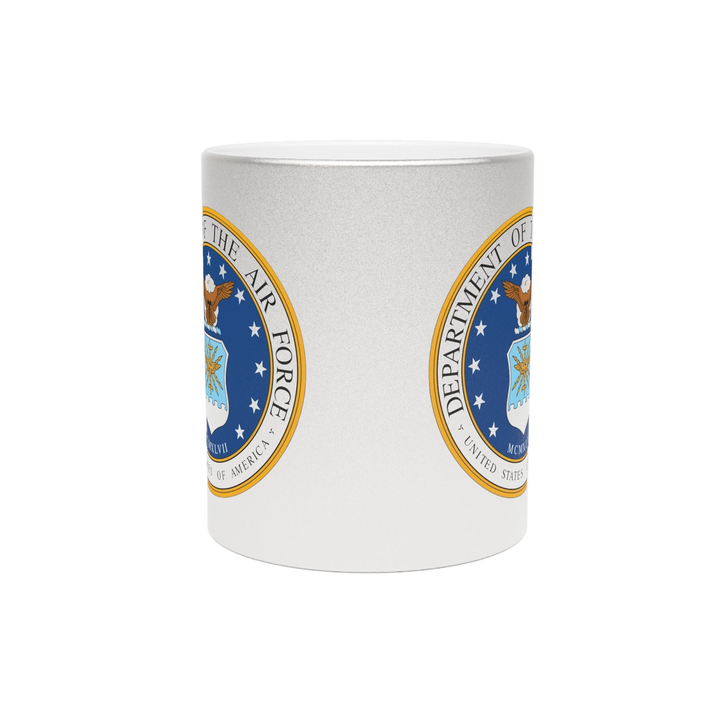 US Air Force Metallic Coffee Mug