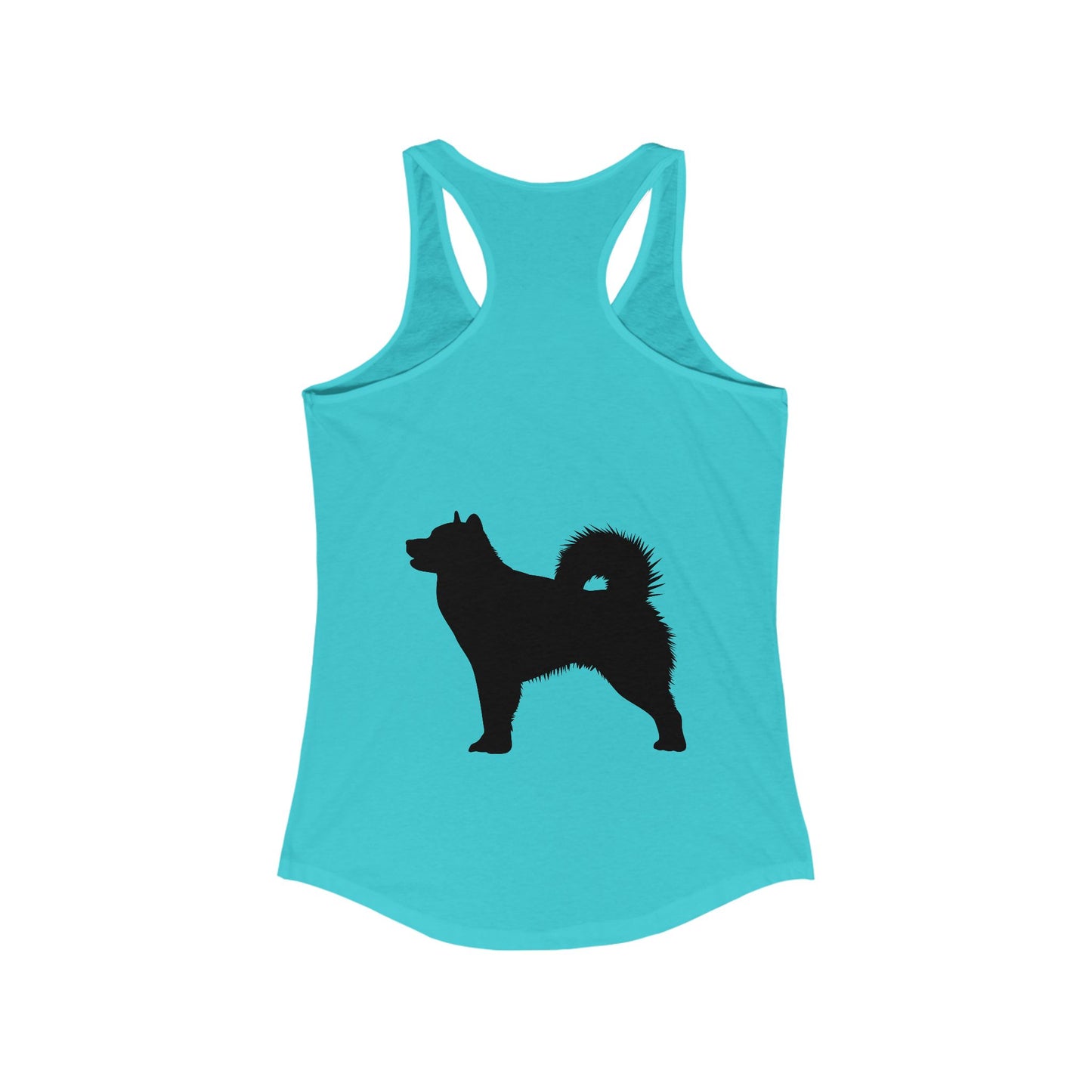 Malamute Silhouette Women's Racerback Tank