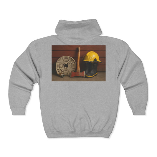 Fire/Rescue Appreciation Unisex Full Zip Hoodie