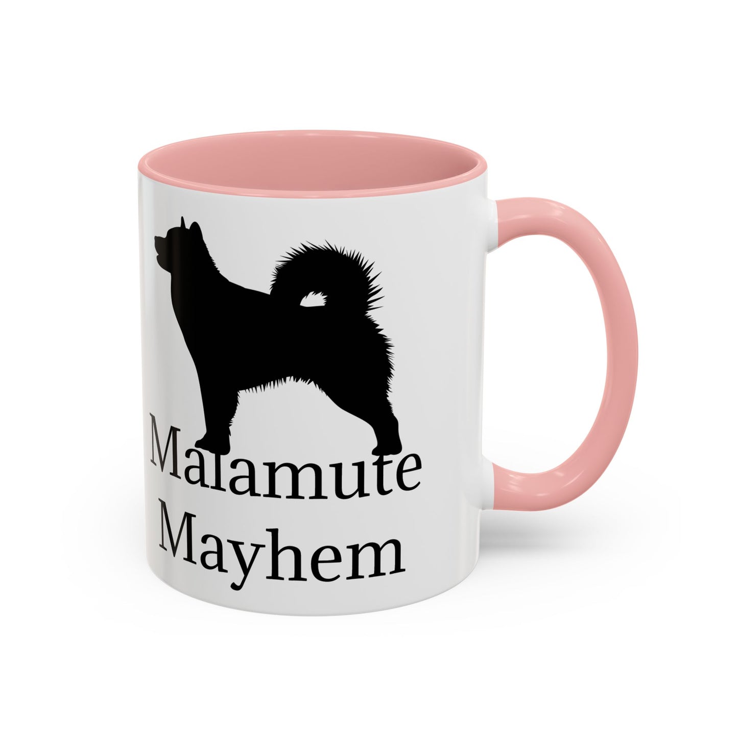 Malamute Mayhem 2-Tone Coffee Mug
