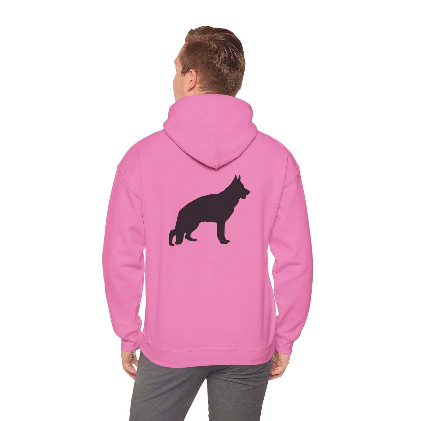 German Shepherd Silhouette Unisex Hoodie