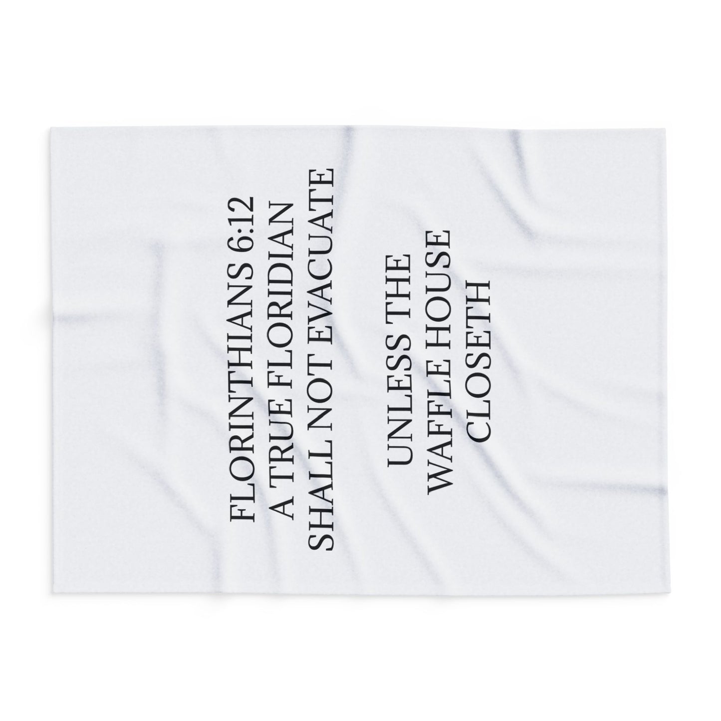 Florinthians 6:12 Arctic Fleece Blanket