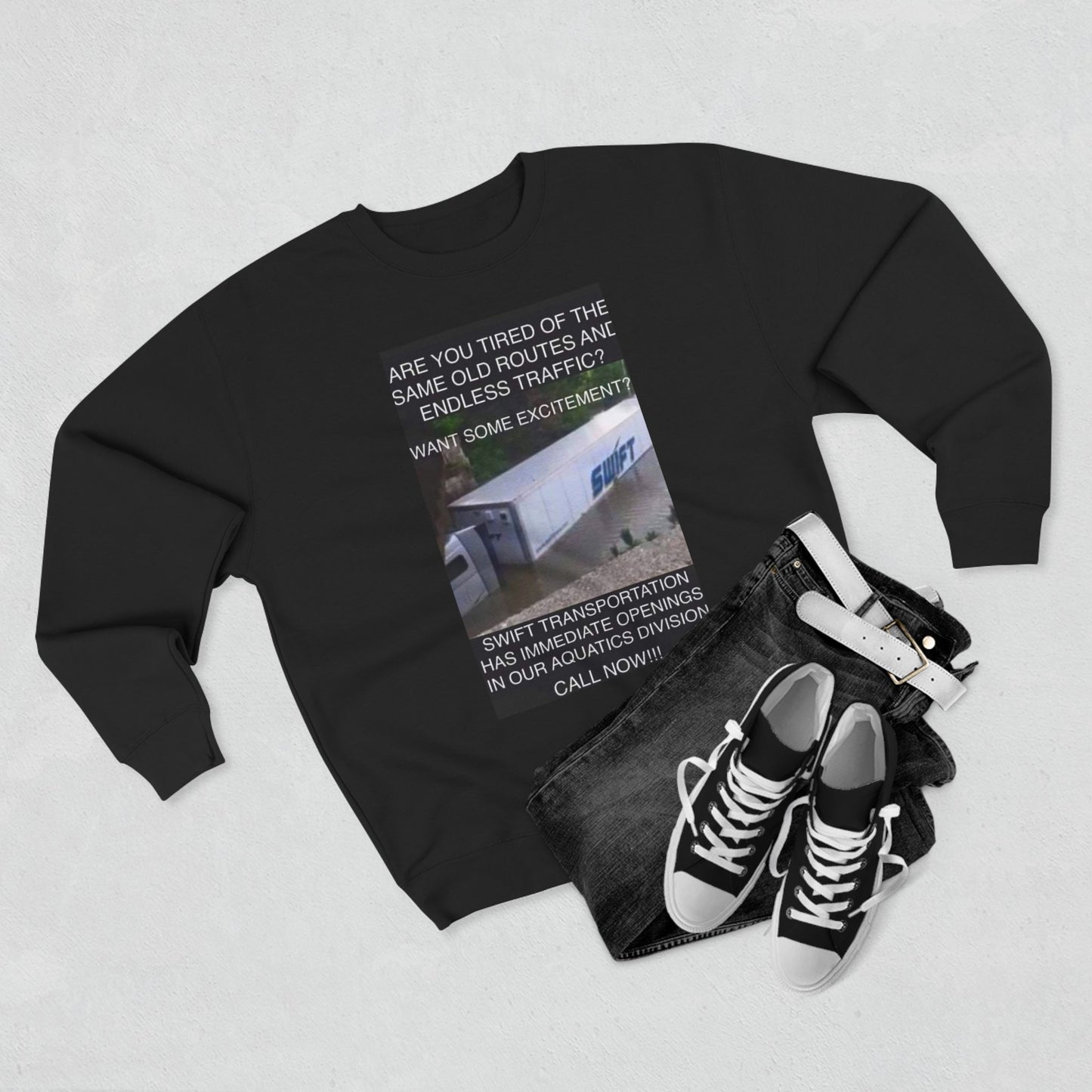 Swift Aquatics Unisex Crewneck Sweatshirt
