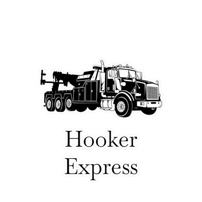 H**ker Express Heavy Tow Truck Vinyl Decal
