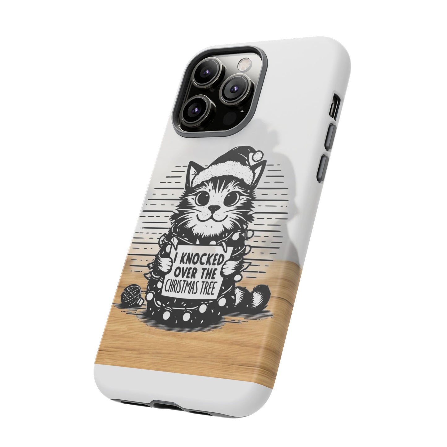 Naughty Cat iPhone Case