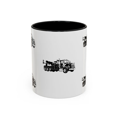 Heavy Tow Truck 2-Tone Coffee Mug