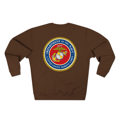 US Marine Corps Unisex Crewneck Sweatshirt