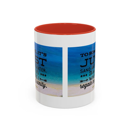 Dr. Beach 2-Tone Coffee Mug