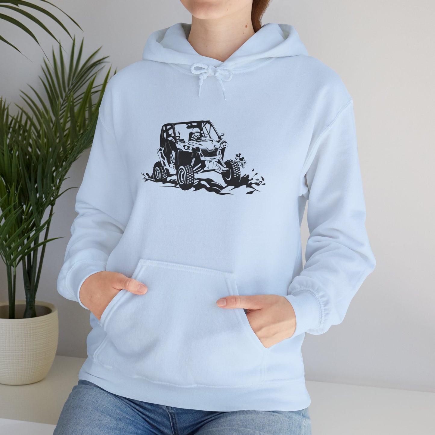 Slingin' Mud Side By Side Unisex Hoodie