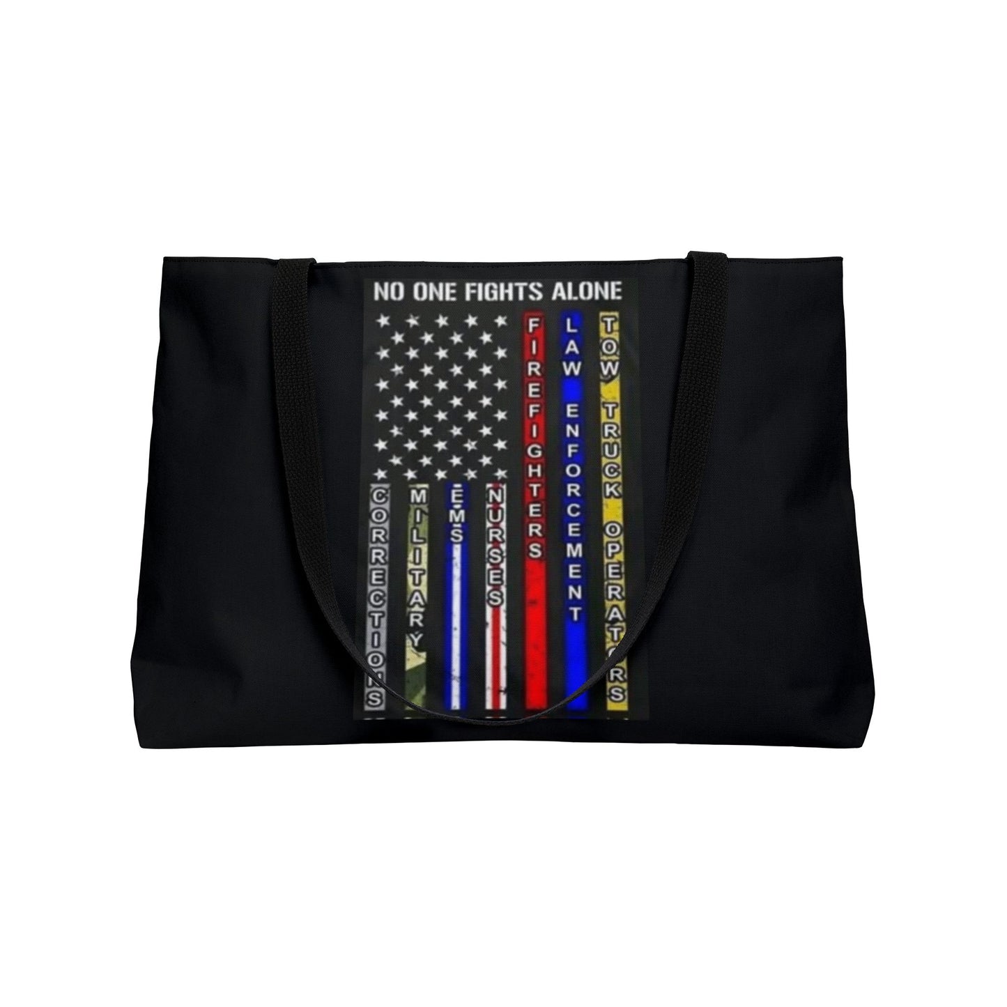 No One Fights Alone Weekender Tote Bag