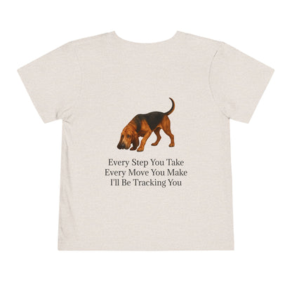 Tracking You Toddler Unisex Short Sleeve Crewneck Tee