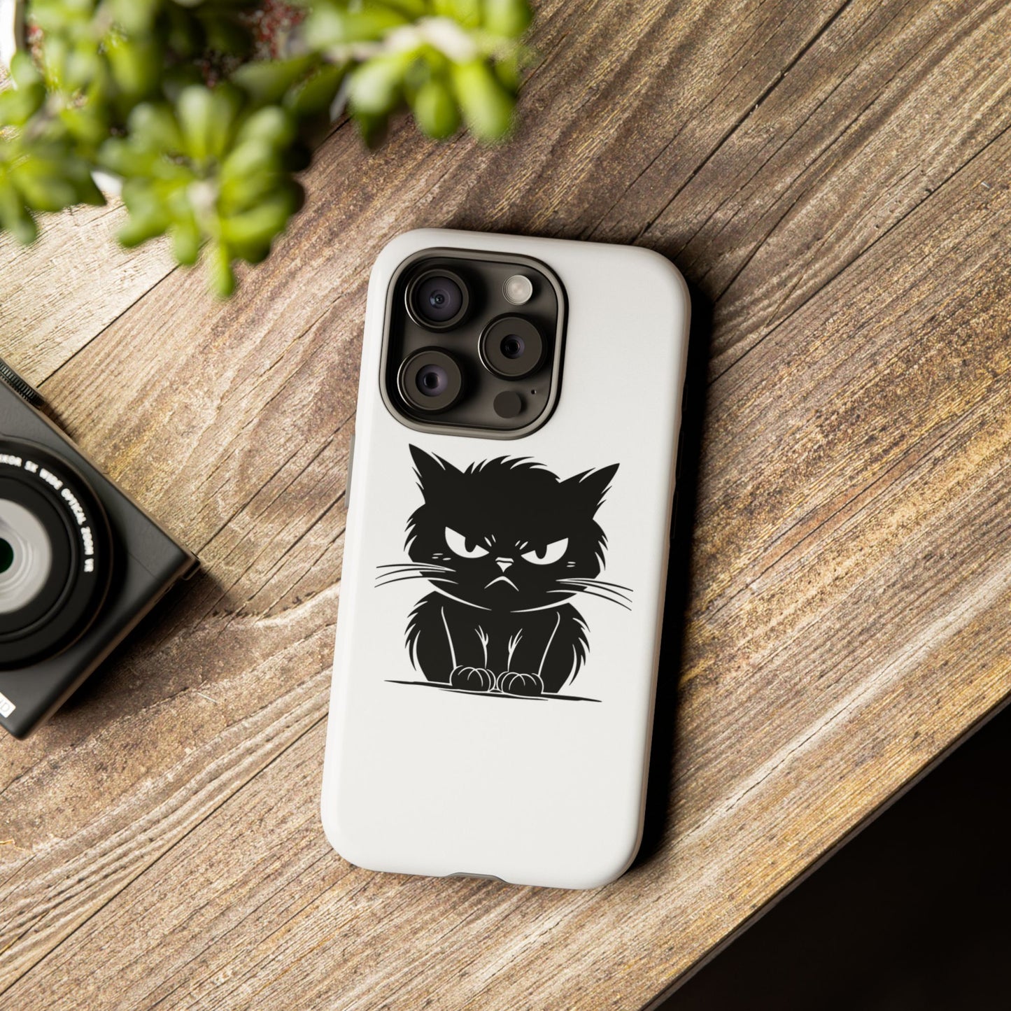 Angry Cat iPhone Case