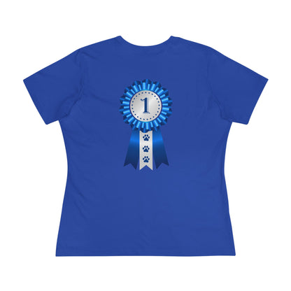 Show Ribbon Women's Short Sleeve Crewneck Tee