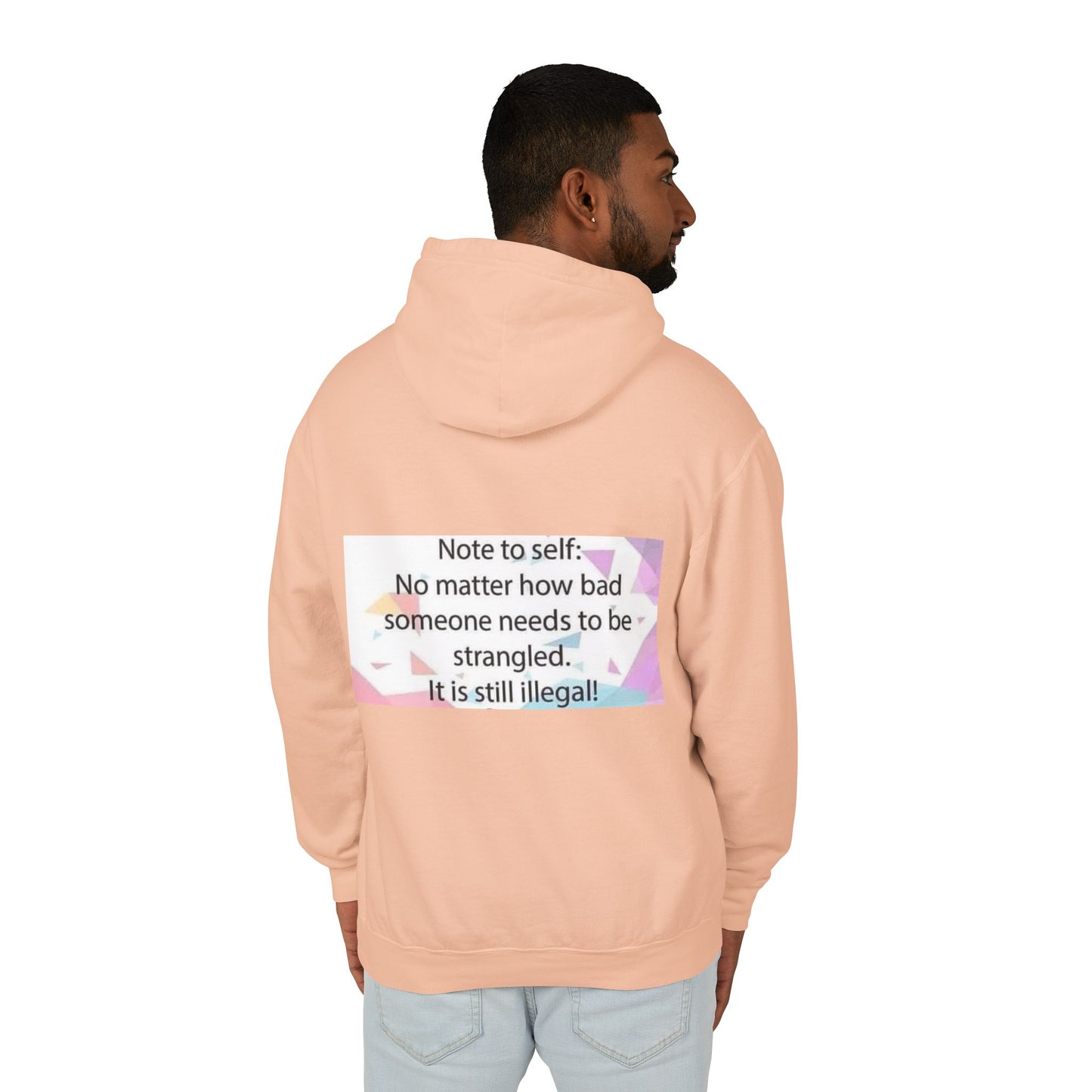 Note to Self Unisex Lightweight Hoodie