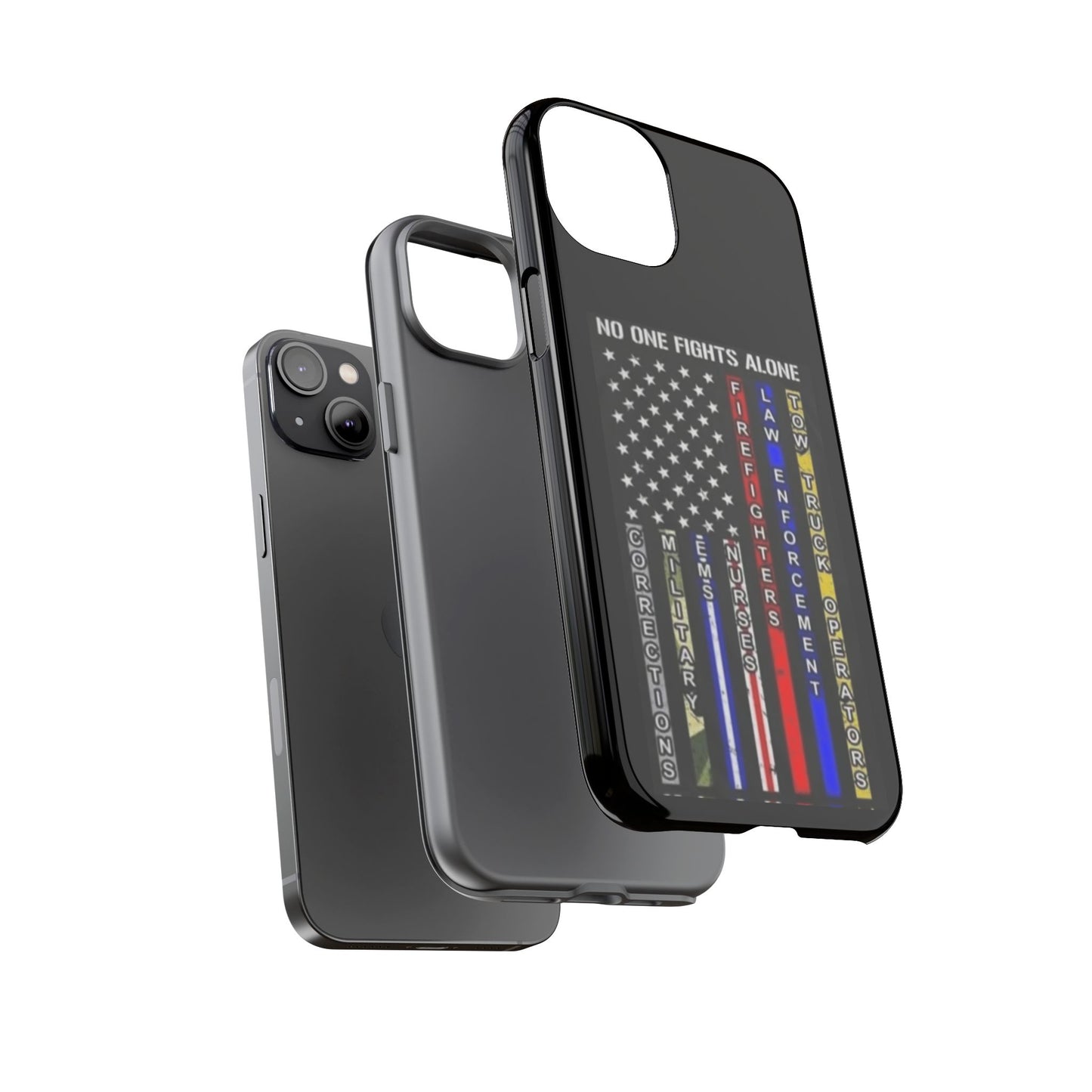 No One Fights Alone iPhone Case