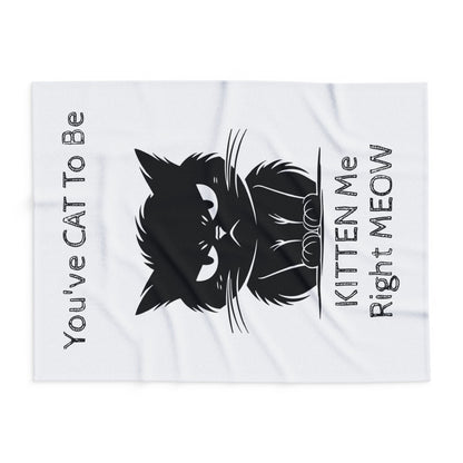 Kitten Me Arctic Fleece Blanket