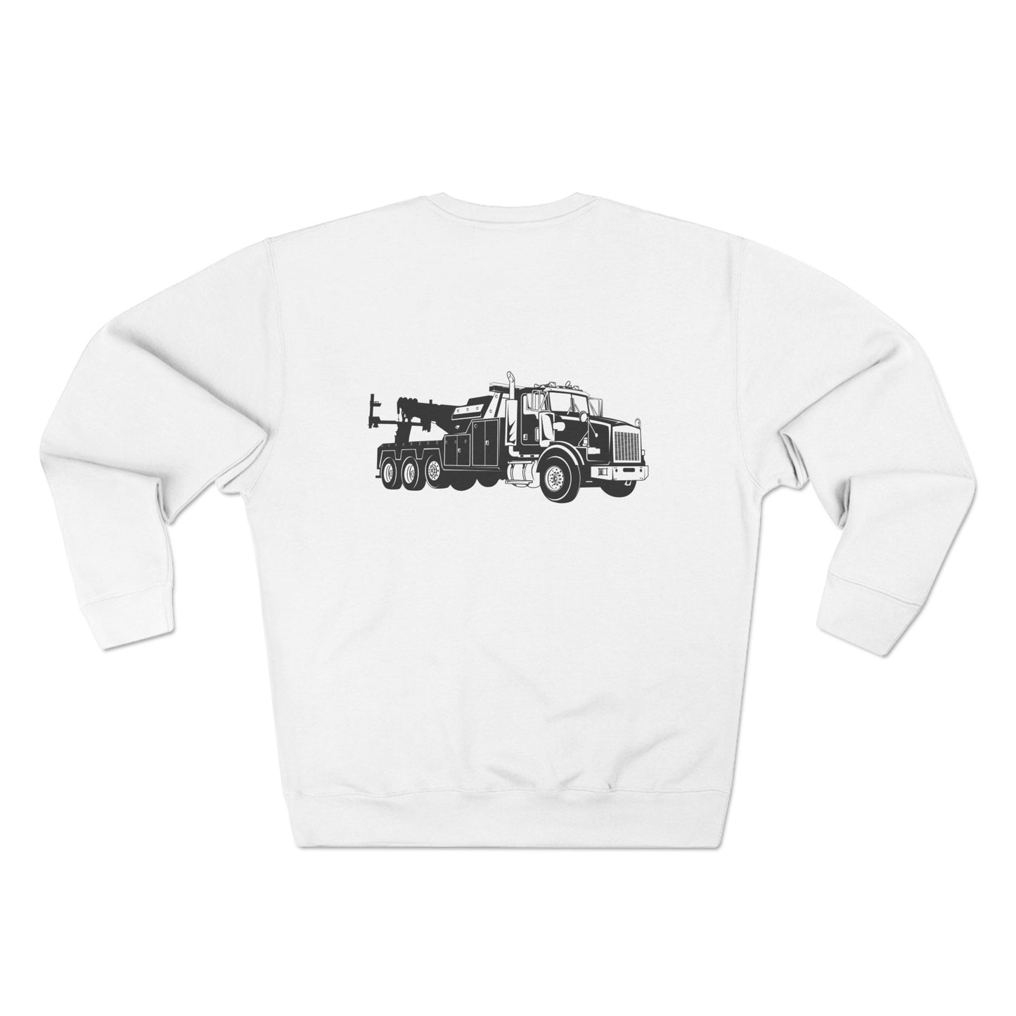 Heavy Tow Truck Unisex Crewneck Sweatshirt