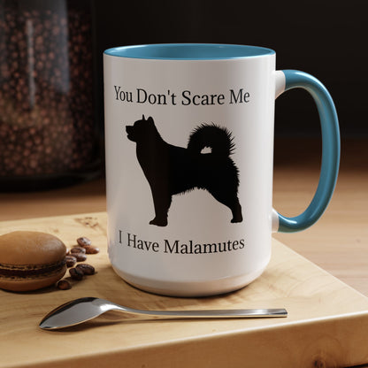 You Don't Scare Me 2-Tone Coffee Mug
