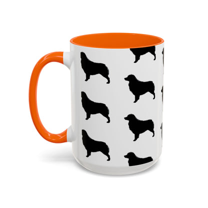 Aussie Silhouette 2-Tone Coffee Mug