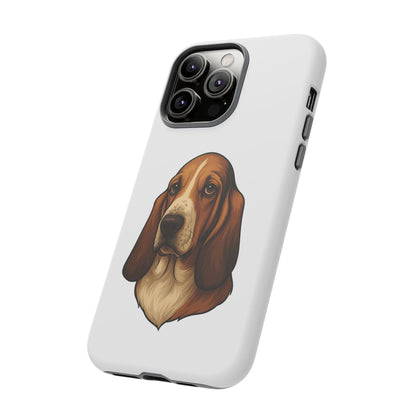 Basset Hound Head iPhone Case