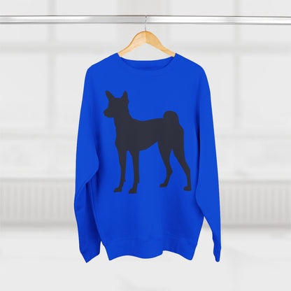 Basenji Silhouette Unisex Crewneck Sweatshirt