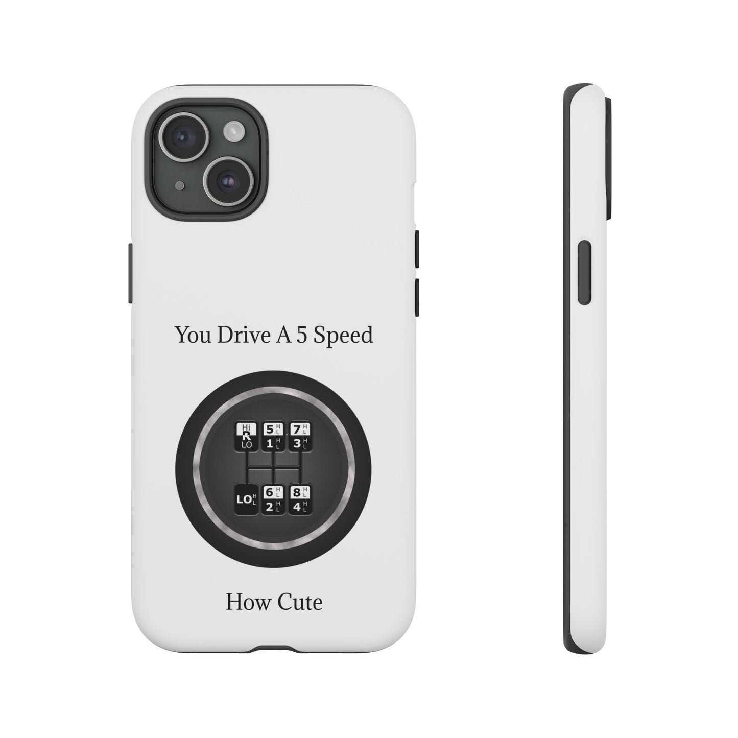 5 Speed How Cute iPhone Case