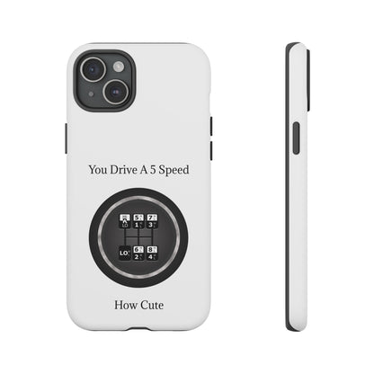 5 Speed How Cute iPhone Case