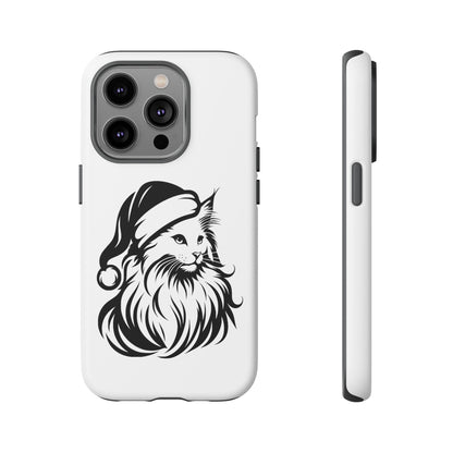 Santa Paws Cat iPhone Case