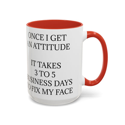 Fix My Face 2-Tone Coffee Mug