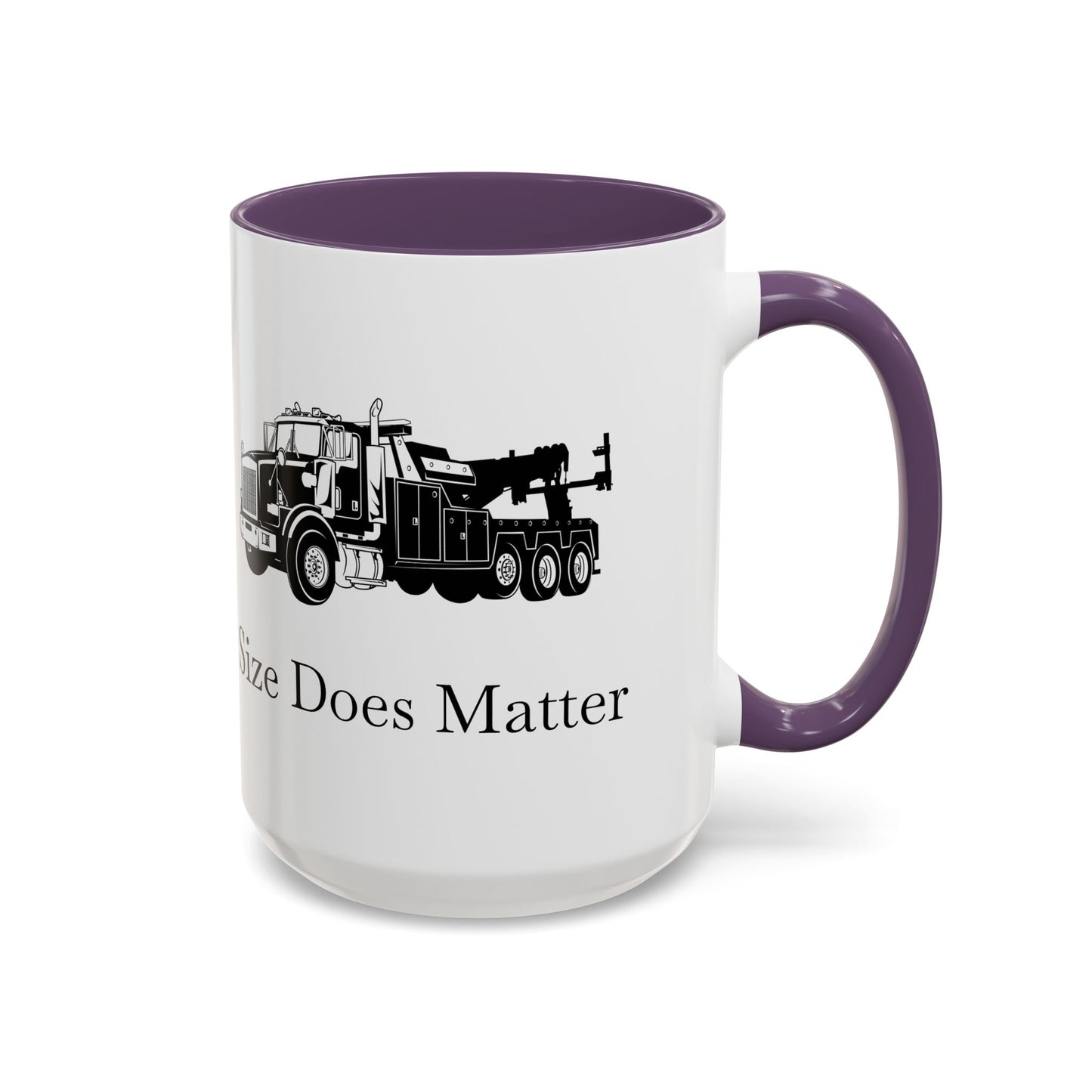 Size Does Matter 2-Tone Coffee Mug