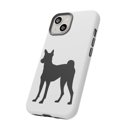 Basenji Silhouette iPhone Case