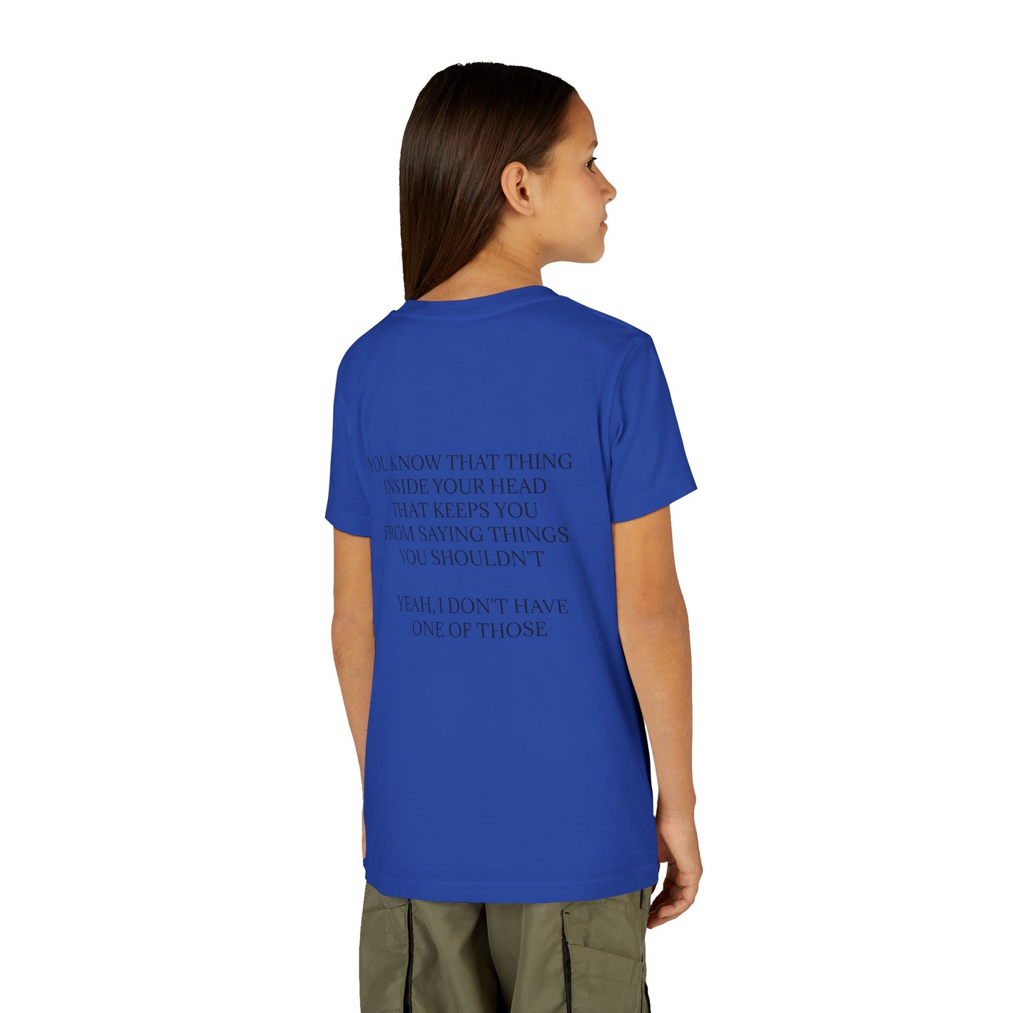 No Filter Youth Unisex Short Sleeve Crewneck Tee