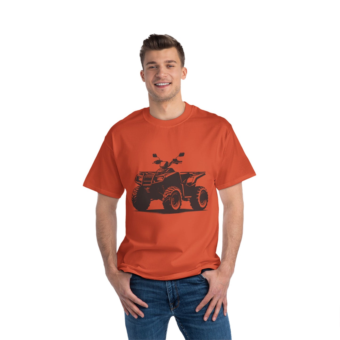Off The Beaten Path Quad Men's Short-Sleeve Crewneck Tee
