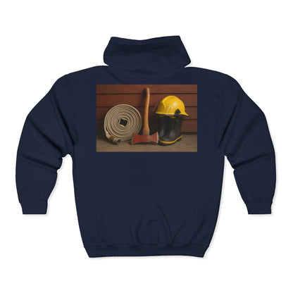 Fire/Rescue Appreciation Unisex Full Zip Hoodie