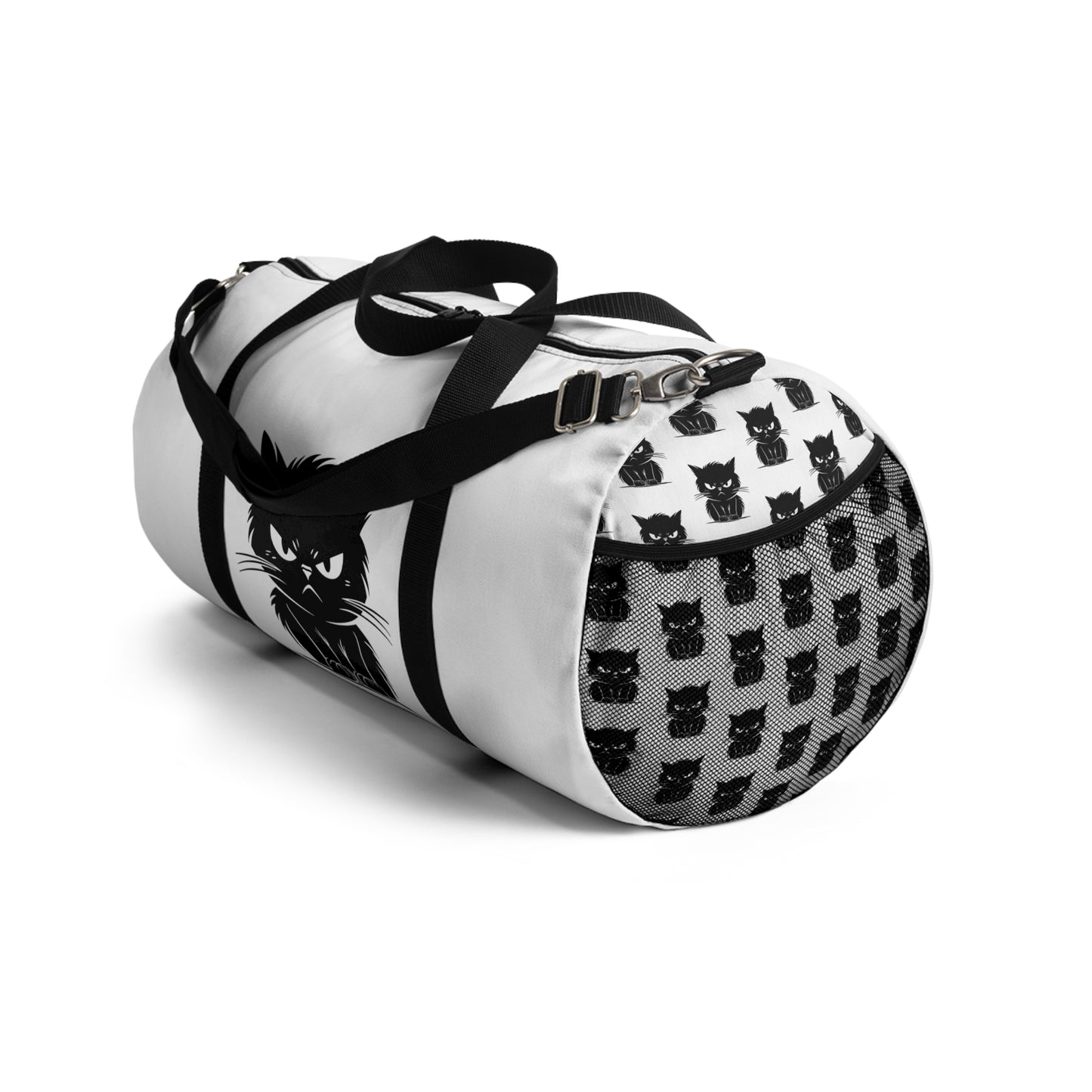 Angry Cat Duffel Bag