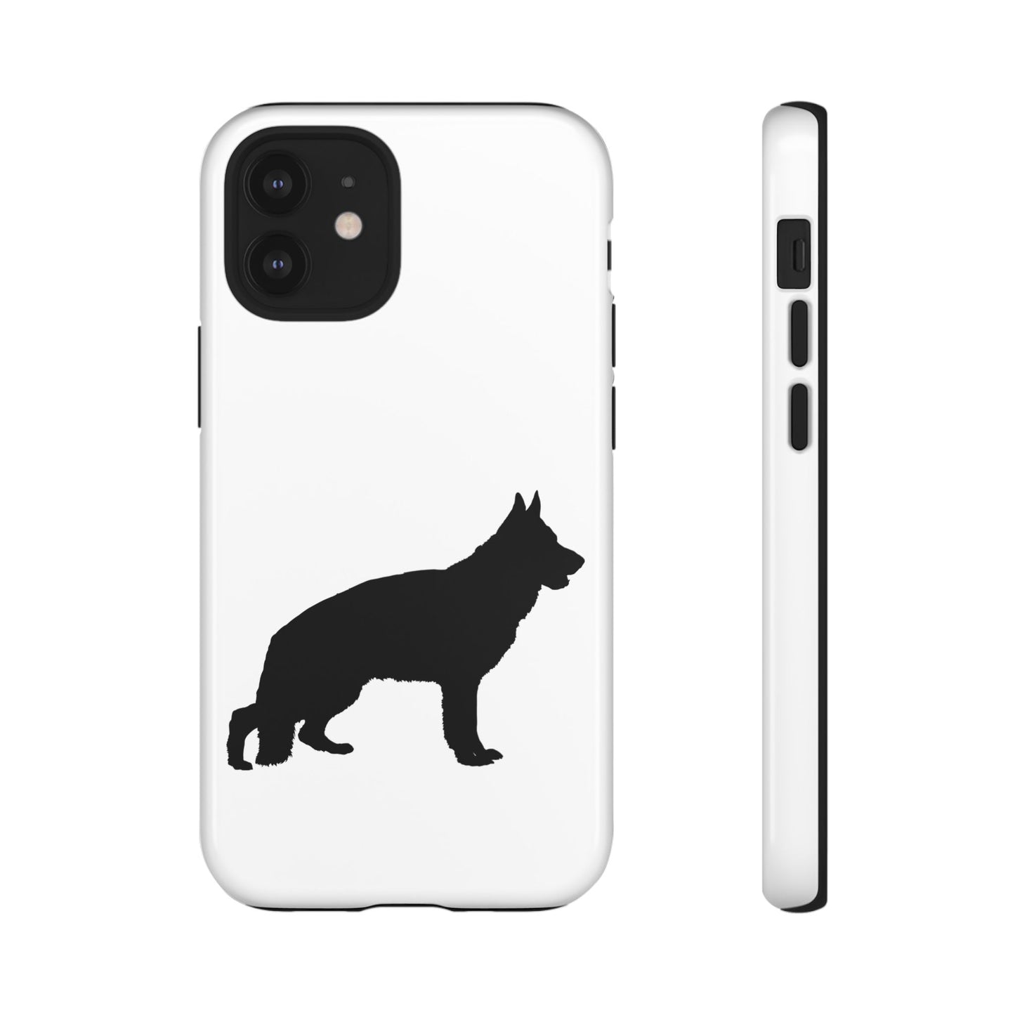 German Shepherd Silhouette iPhone Case