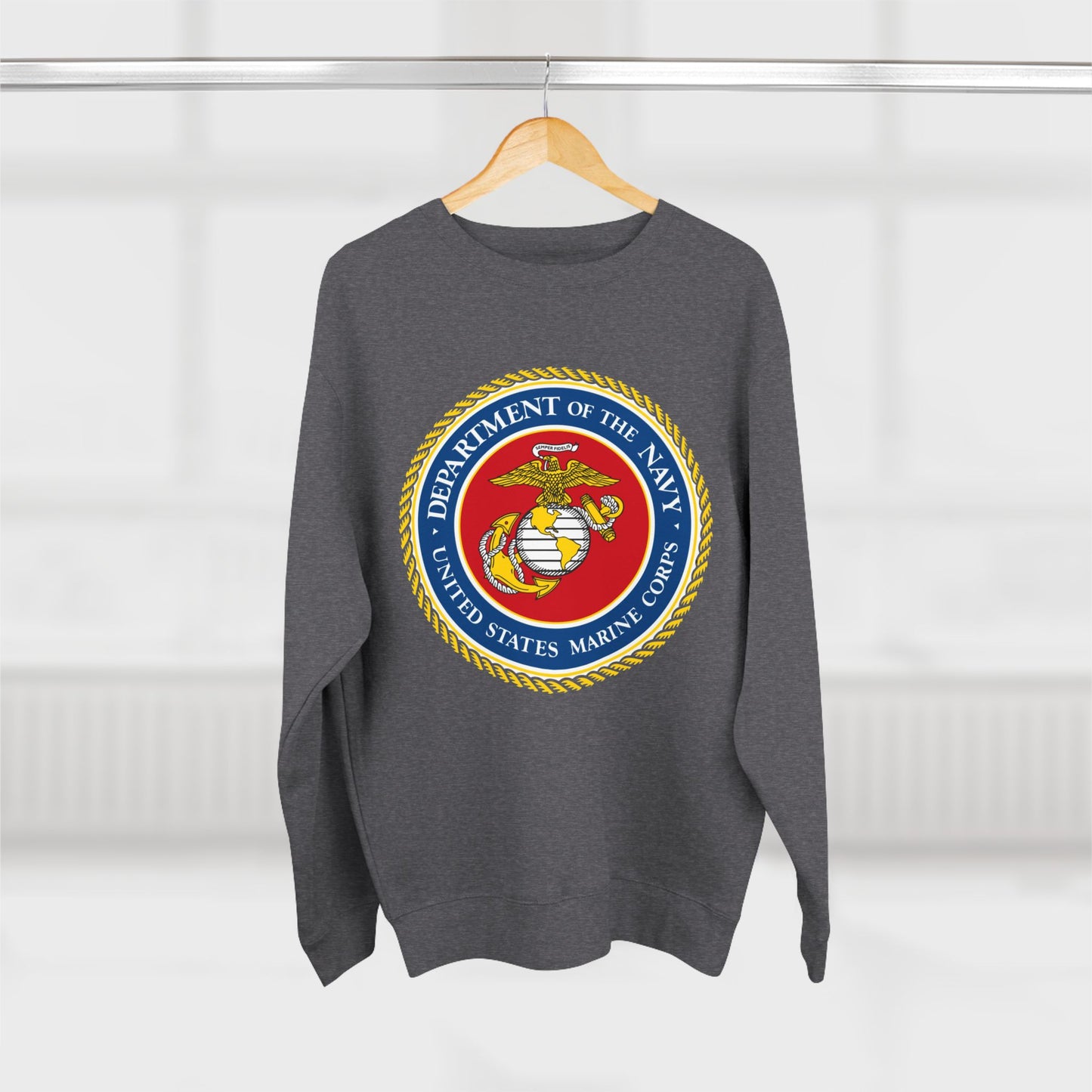 US Marine Corps Unisex Crewneck Sweatshirt